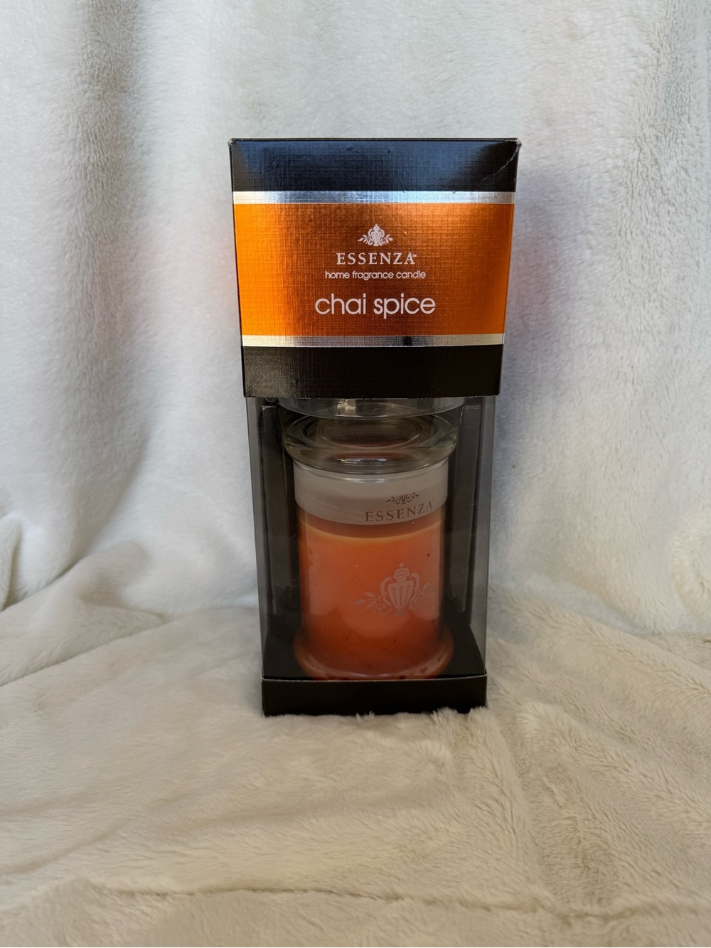 Chai Spice Scented Candle - Orange